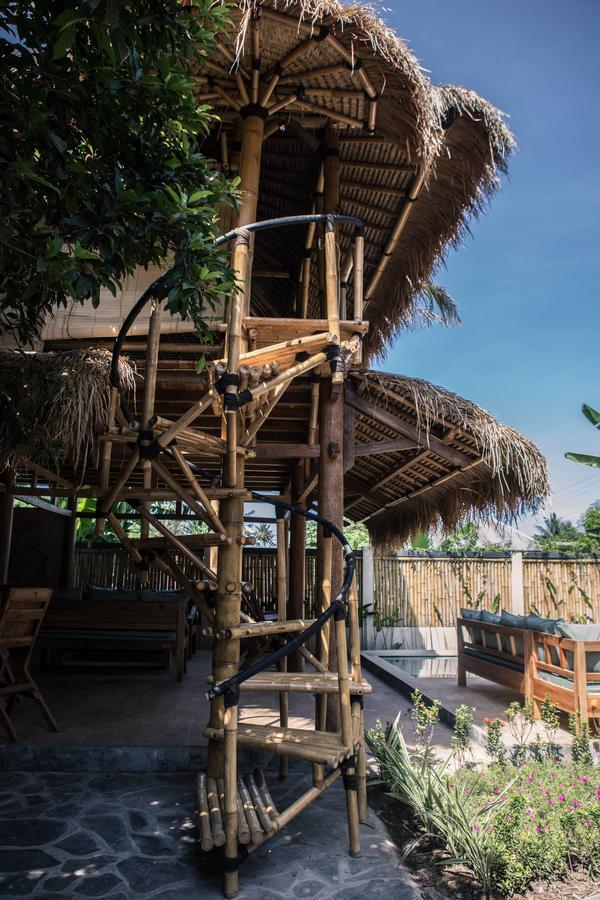 Flowers & Fire Yoga Garden Gili Air Exteriör bild